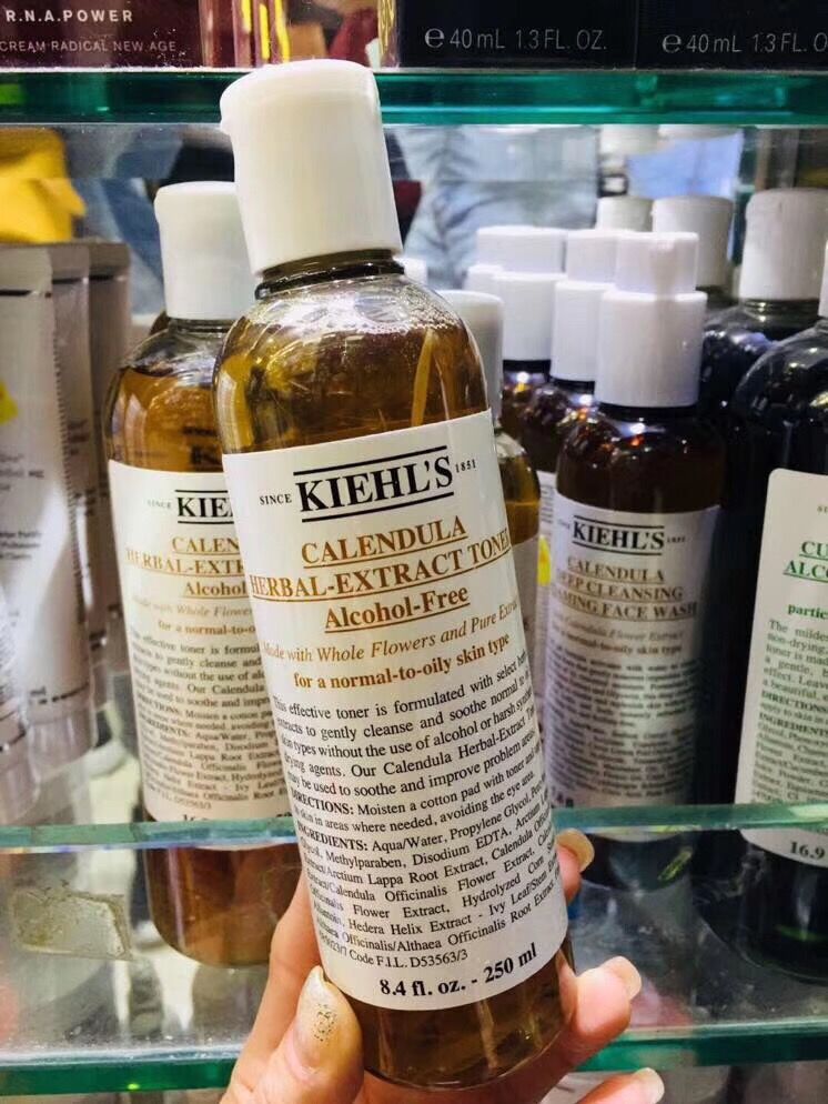 Kiehl′s科颜氏金盏花爽肤水250ml控油收毛孔祛痘保湿 - 图1