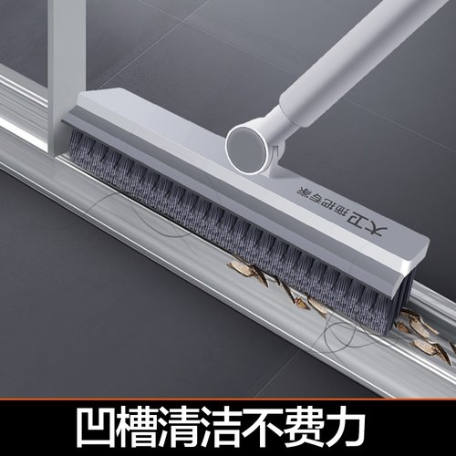 大卫地刷长柄地板刷地缝刷浴室洗墙刷子卫生间刷地清洁刷厕所瓷砖 - 图0