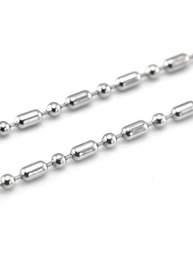 时尚风钛钢男女款戒指百搭竹节链