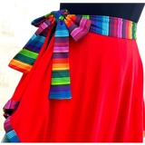 Этнический фартук, танцующая юбка для танцевального шоу