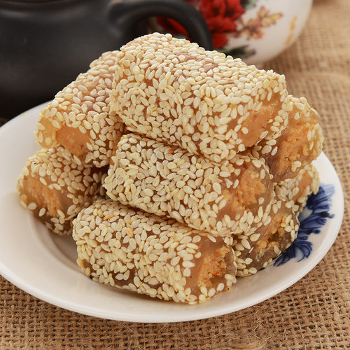 广东潮汕特产芝麻鸭脖子酥糖软糖饼食小吃零食年货送礼手信糕点 - 图3