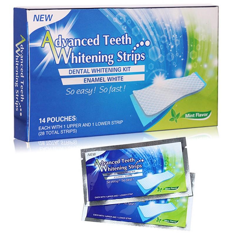 3D Gel Teeth Whitening Strips White Tooth Dental kit Oral - 图2