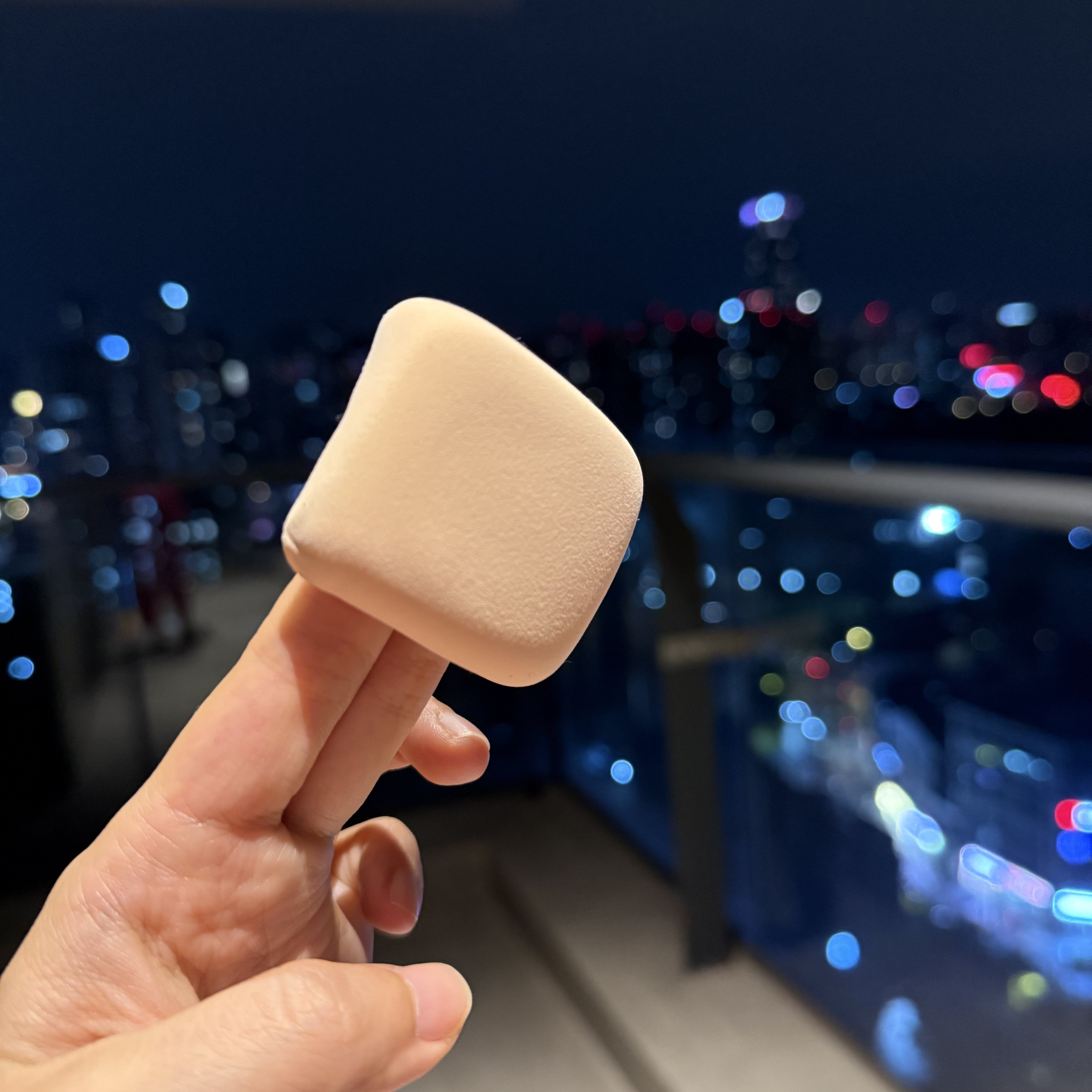 清仓捡漏8片 日本微瑕疵棉花糖粉扑送收纳盒肤色方形干湿两用巨软,淘宝优惠券,粉丝福利购,淘宝优惠卷