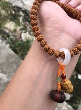 小金刚树王菩提子手持108手串好事发生盘玩男女念珠佛珠文玩手链