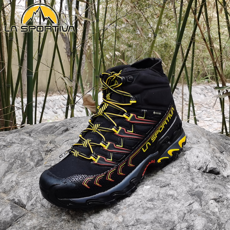 lasportiva 户外中帮透气防滑防水轻量徒步登山鞋野跑山鞋猛禽34C - 图2