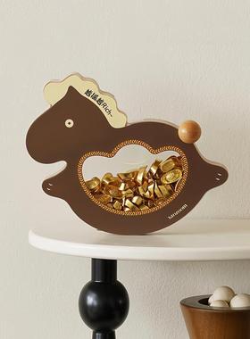 2026马上有钱吉祥招财摇摇乐摆件