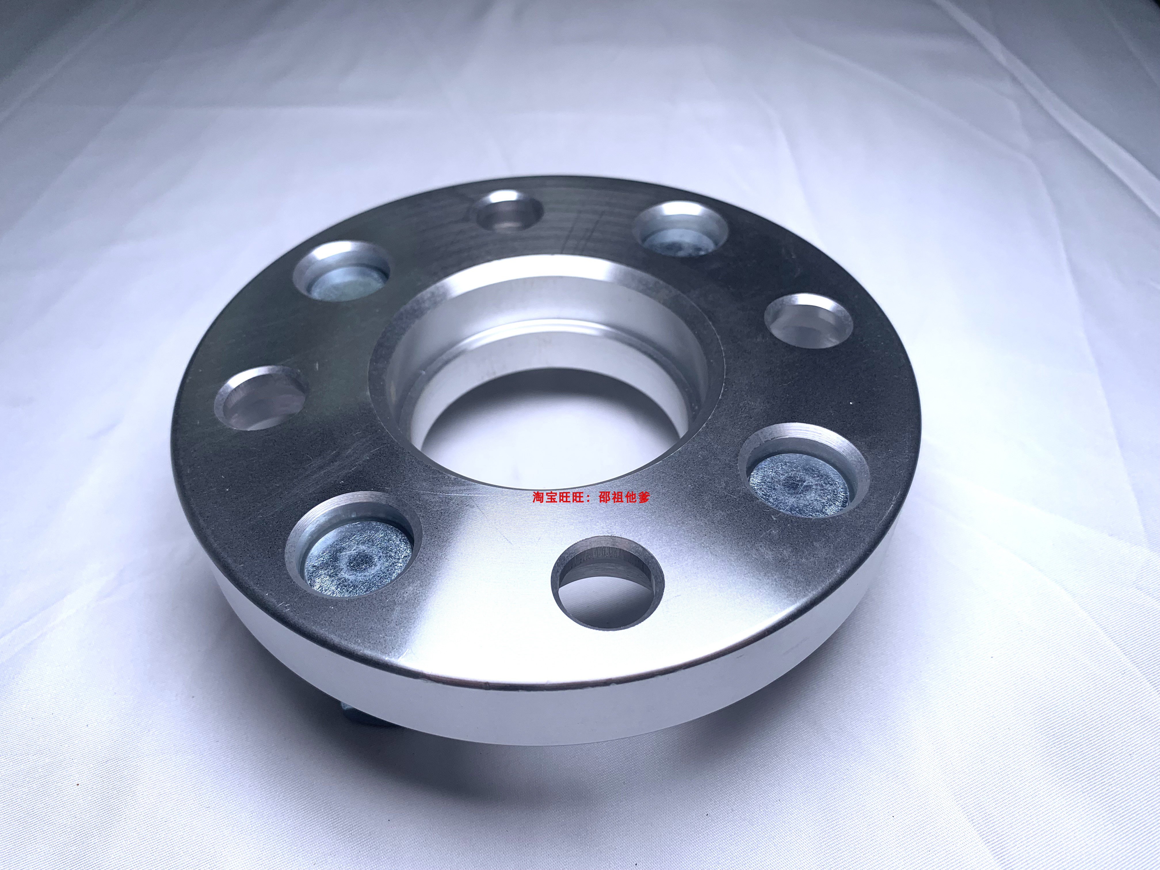 定制轮毂改装法兰盘4x100转4x114.3中心54.1转54.1mm 厚15-50mm - 图0