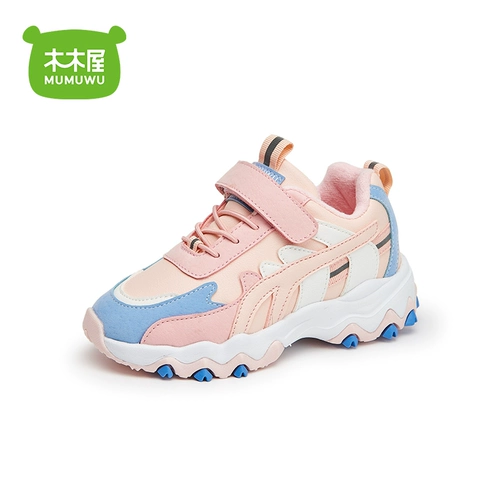 木木屋 Утепленная удерживающая тепло нескользящая спортивная обувь, повседневная обувь для мальчиков, туфли, коллекция 2021