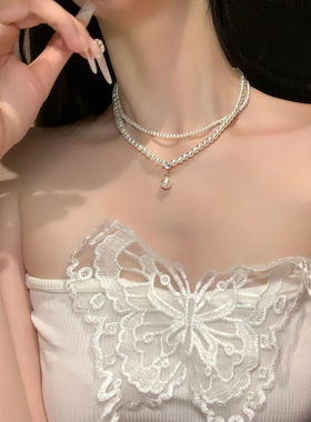 年轻人珍珠项链百搭2025