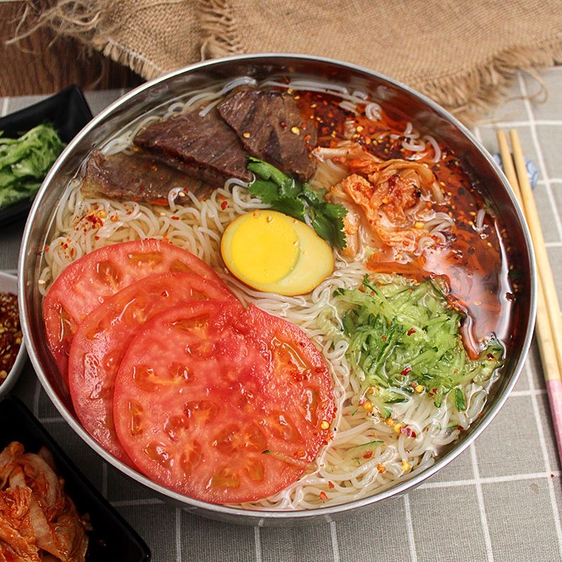 正品东北大妈小麦冷面朝鲜延吉风味小麦冷面真空袋装方便速食