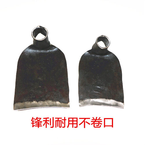 包邮弹簧钢大锄头配柄种菜农用锄头长木柄除草锄挖地农具园林工具 - 图1