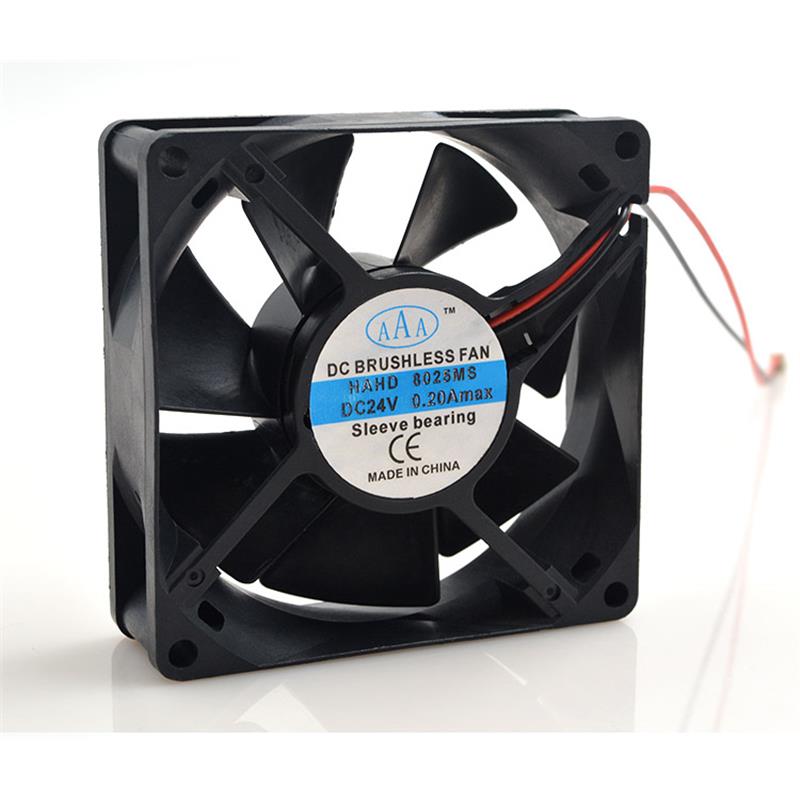 DC BRUSHLESS FAN HAHD-8026M 12V 0.20A 8025 9CM 散热风扇 - 图0