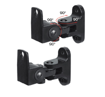 Speaker wall rack meeting surround sound B case bracket sound hanging rack rotatable wall-mounted shelf