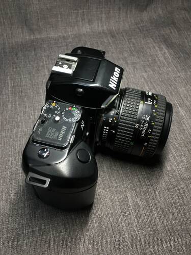 nikon尼康F-401s35-70套机135胶卷胶片菲林复古中古成色好黑色HOT - 图2