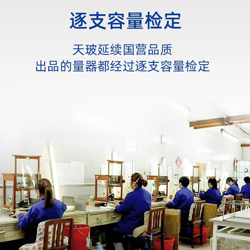 天玻量筒量入式IN实验室A级过检高硼硅玻璃带刻度100/500/1000ml - 图1