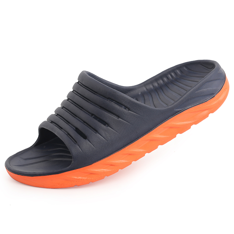 拖鞋男夏季厚底户外运动拖鞋大码舒服减震耐磨沙滩防滑一字拖凉拖 - 图3