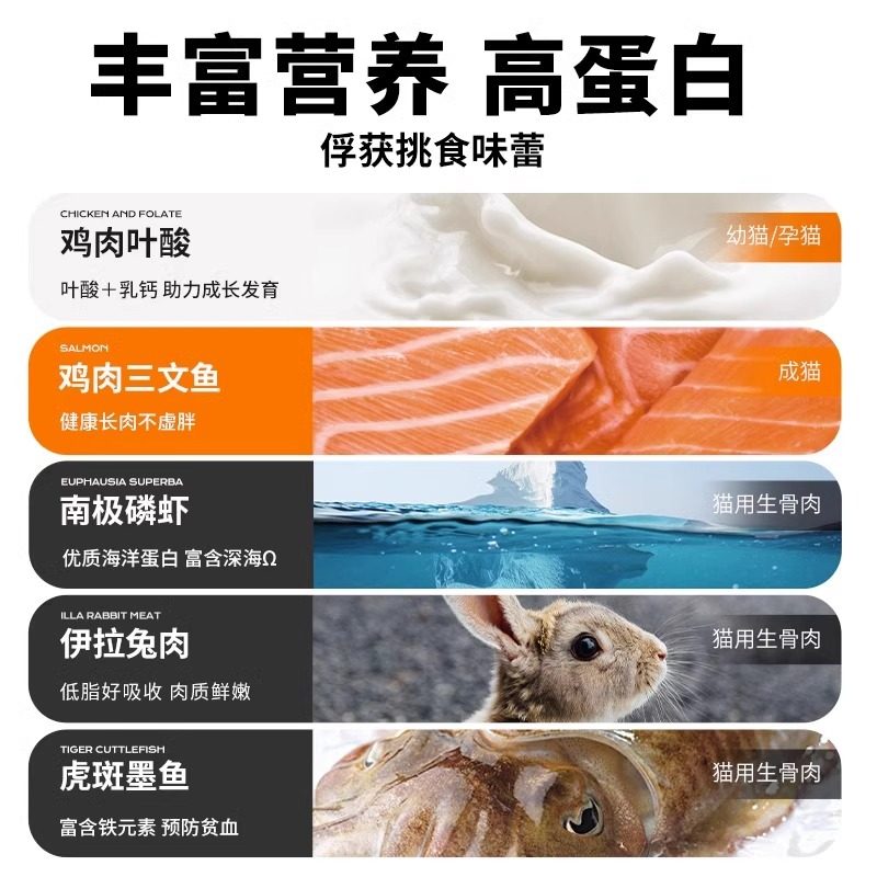 【6罐】Toptrees领先猫罐头全价生骨肉猫主食罐猫咪猫粮补水湿粮,淘宝优惠券,粉丝福利购,淘宝优惠卷