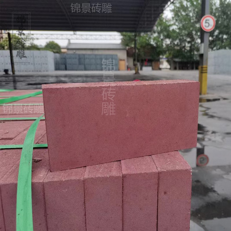 中式仿古青砖块砌墙砖地砖古建蓝砖黏土烧制清水墙砖烧结砖24标砖-图3