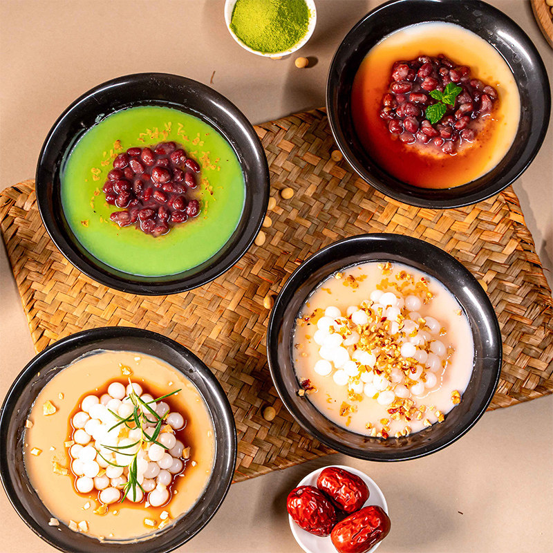 味群抹茶豆花布丁粉布丁果冻粉自制豆乳甜品烘焙奶茶店专用1kg,淘宝优惠券,粉丝福利购,淘宝优惠卷