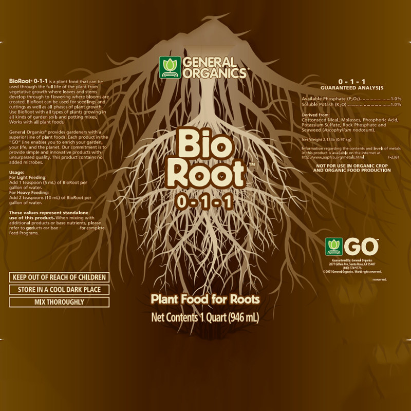 General Organics BioRoot植物扦插育苗生根剂热植花卉壮根促生根,淘宝优惠券,粉丝福利购,淘宝优惠卷