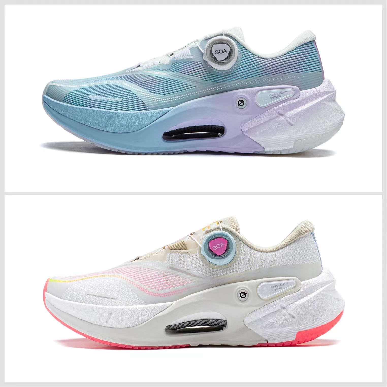 李宁跑步系列烈骏7PRO V2䨻丝碳板支撑训练女子专业跑步鞋ARZU002 - 图3