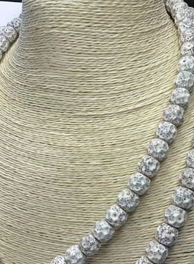 海南星月菩提正月无相凹面雕刻男女原生态高油高密手串项链