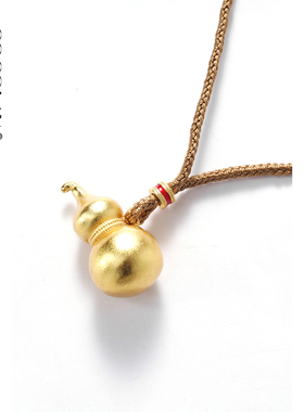 COCOLAN葫芦新中式百搭女磨砂项链CL8XL1203