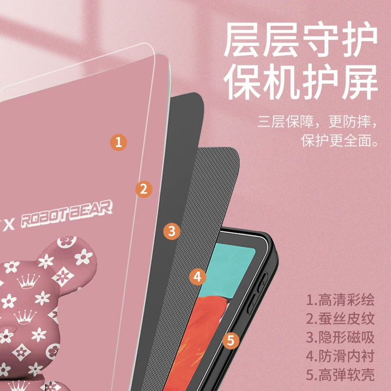 Apple, фирменный защитный чехол, коллекция 2021, 2020, 2019, 11 дюймов, тренд 2017, 2018