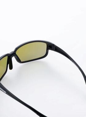 代购SWANS女士太阳镜UV防护高视认性抗反射防刮偏光全框哑光黑