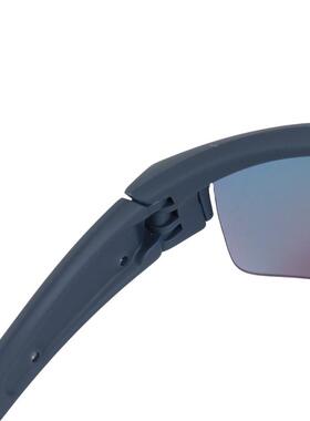 代购SWANS女士太阳镜防紫外线偏光高透光率抗冲击红镜片深蓝色框