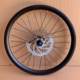 Mountain bike 24-26 inch aluminum alloy rim wheel set single speed variable speed front and rear rim disc brake complete set of accessories