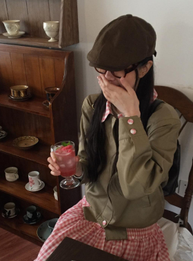 前进帽棉麻博主同款透气复古