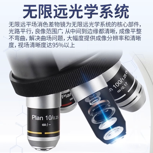 江南永新双三目专业级生物无限远光学显微镜科研实验室专用BM2000 - 图1