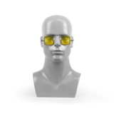 Шапка, мужской манекен головы, юбка в складку