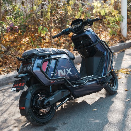 适用小牛新款NX风速版加粗加厚防撞保险杠护杠尾架货架改装配件 - 图3