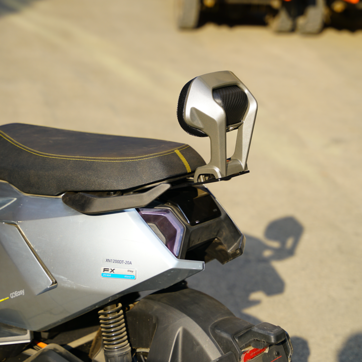 适用小牛FX风速版/FXT专用铝合金加厚后靠背靠垫直上FX改装配件,淘宝优惠券,粉丝福利购,淘宝优惠卷