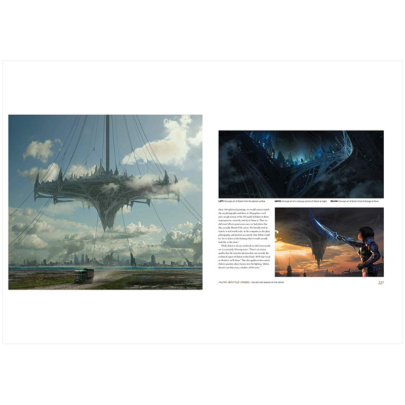 【现货】Alita: Battle Angel 阿丽塔.战斗天使 电影艺术制作设计集画册 英文原版
