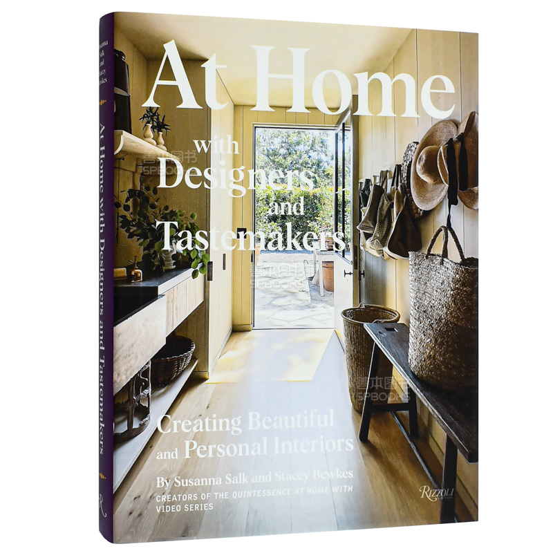 【预售】与设计师及时髦风尚者同处 At Home with Designers and Tastemakers Rizzoli 英文原版进口室内设计 善本图书 - 图0