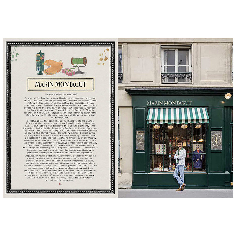 【预售】永恒巴黎:工作室/杂货店/匠心工艺Timeless Paris 英文原版 法国小众手工工作室介绍城市文化指南图集 善本图书
