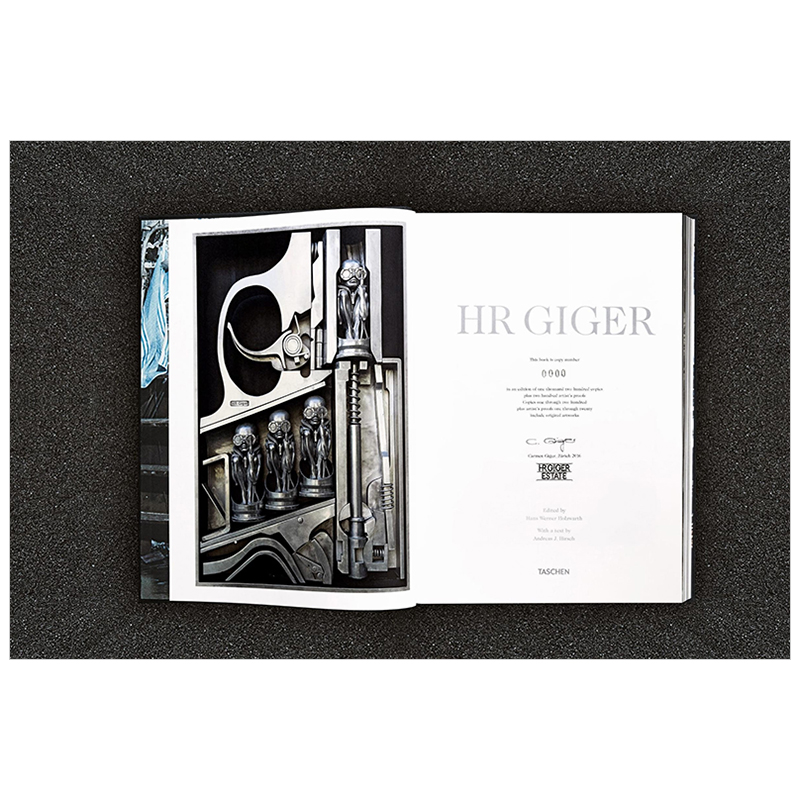 【预售】【TASCHEN限量版】异形之父 HR吉格尔 【Collector's Edition】HR Giger 原版英文综合艺术画册画集 善本图书 - 图1