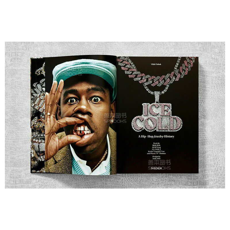 【现货】【TASCHEN】Ice Cold.嘻哈文化下的珠宝世界 Ice Cold. A Hip-Hop Jewelry History 英文原版进口艺术时尚首饰 善本图书