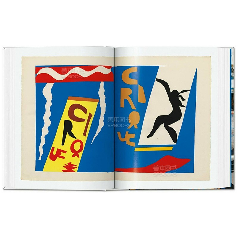 【现货】【TASCHEN】亨利·马蒂斯剪裁 Matisse. Cut-outs【40th Anniversary Edition】英文原版进口艺术剪纸作品集画册画集-图2