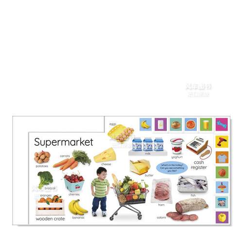【预售】苐一次购物 【My First】My First Let's Shop! What Shall We Buy? 原版英文儿童绘本 善本图书 - 图2