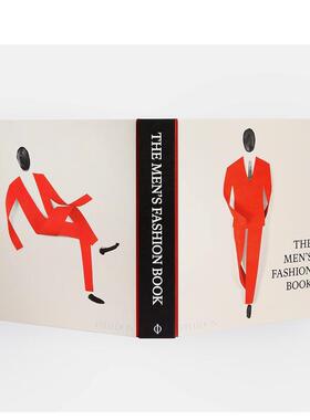 【预售】男士时尚书 The Men's Fashion Book 500个品牌、设计师、模特、零售商、造型师作品 英文原版进口画册 善本图书