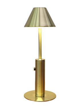 欧式创意烛台台灯 家居装饰摆件装饰台灯金属充电台灯充电蘑菇灯