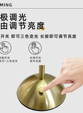 跨境百褶伞台灯卧室床头布艺摆件礼品充电家居小夜灯氛围灯