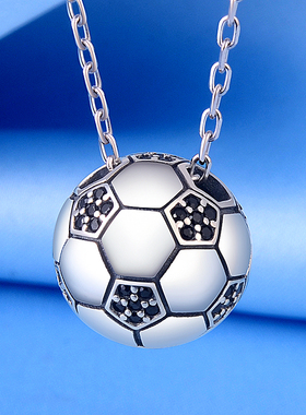 纯银锁骨链首饰品刻字吊坠