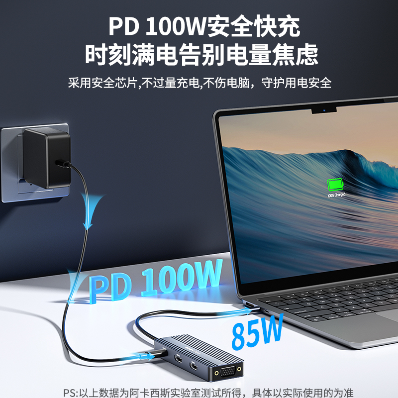 Akasis type-C docking station desktop docking station