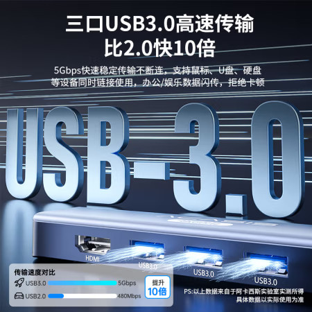 阿卡西斯typec拓展坞USB延长扩展器笔记本多功能桌面扩展坞多接口网线HDMI供电转换器macbook兼容雷电4/3,淘宝优惠券,粉丝福利购,淘宝优惠卷