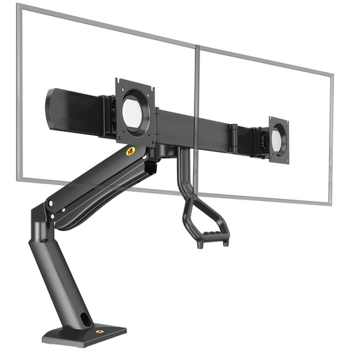 NB Двойное экрановое монитор компьютера Кронштейн Расширение Руководителя Вертация подвесного универсального настольного дисплея Основ